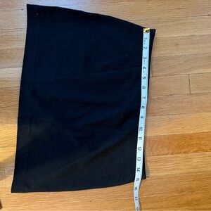 Y2K black mini skirt express brand